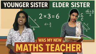 When Your Elder Sister Becomes Your Math Teacher!🤯School \u0026 Home Chaos 😂 #schooldrama #siblingcomedy