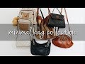 my minimal bag collection | minimalism