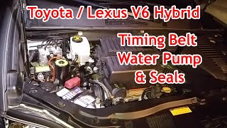 Toyota Highlander Hybrid / Lexus RX400h Timing Belt, Water Pump & Seals  V6 3MZFE (2006  2010)