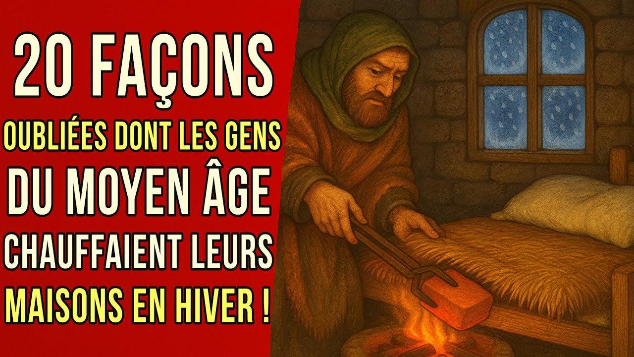 20 façons oubliées de chauffer sa maison au Moyen Âge.