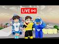 JOGANDO ROBLOX COM O DANI E O GUSTAVO 💥✨ - Nick: Tiburceoo