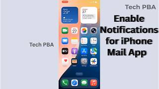 How to Enable Notification for iPhone Mail App screenshot 3