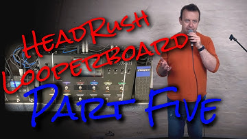 Headrush Looperboard - Expression Pedal & Built in Loops - 2019