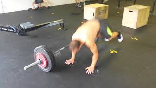 belgian throwdown 2018 wod 1 guillaume gourot sisi l'imperateam