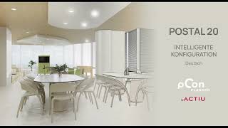 POSTAL 20 in pCon Planner konfigurieren | Actiu Tutorial