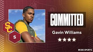 WATCH: 4-star S Gavin Williams Commits to USC | No. 1 Safety in California