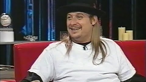 Kid Rock on Carson Daly Last Call 2002