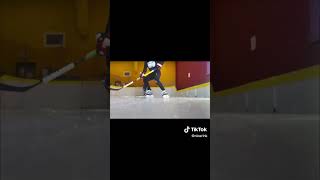 #shorts Stopping on NiceIce v3 #FrozenMemories #NiceRink #iceskate #pondhockey #usahockey
