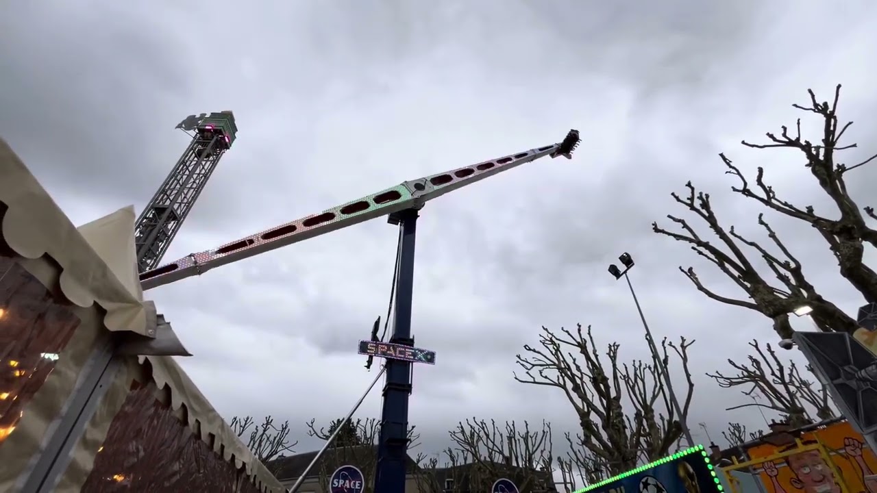 Space X (Offride) Fête foraine de Chalon-sur-Saône 2025 #funfair