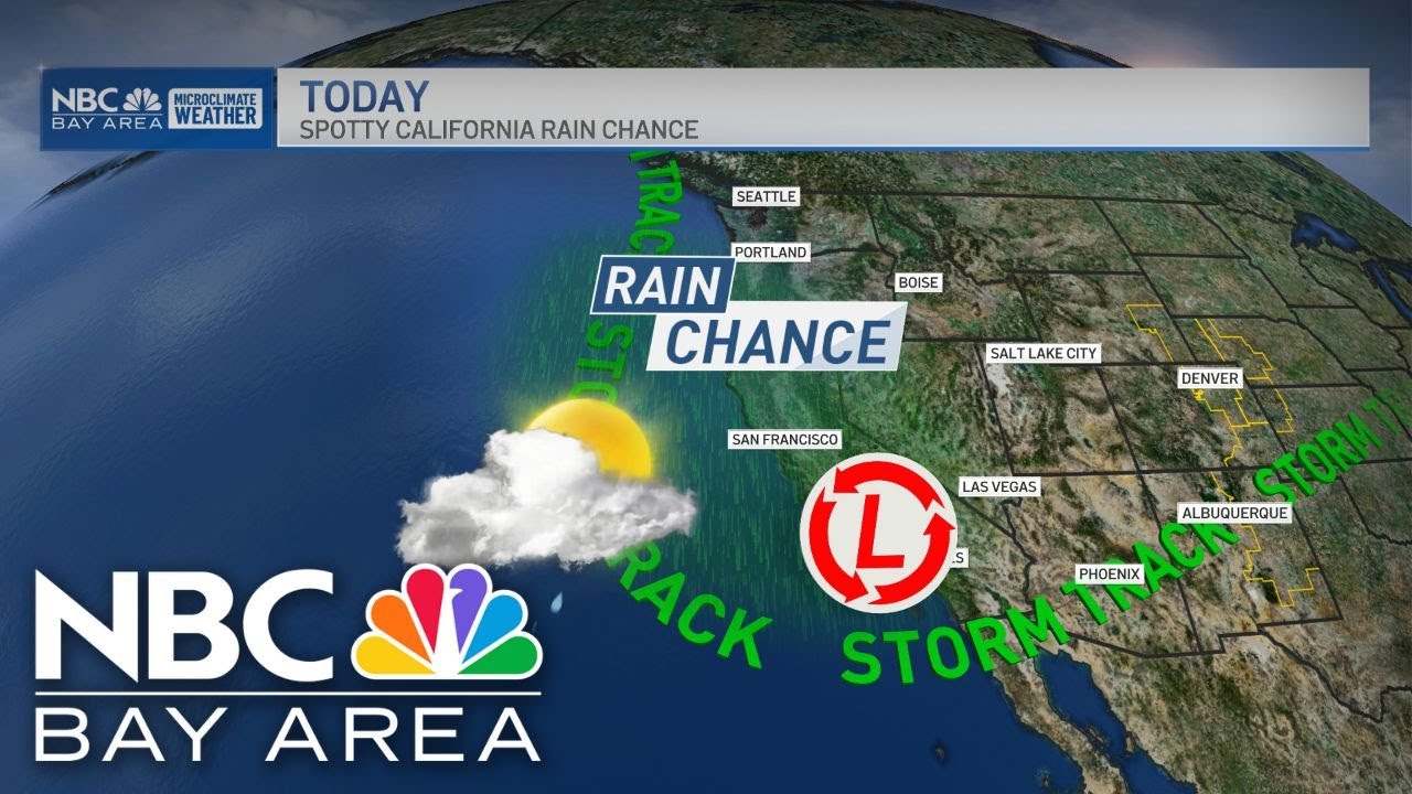 Bay Area Forecast: Spotty rain chances and when hotter temps return ...