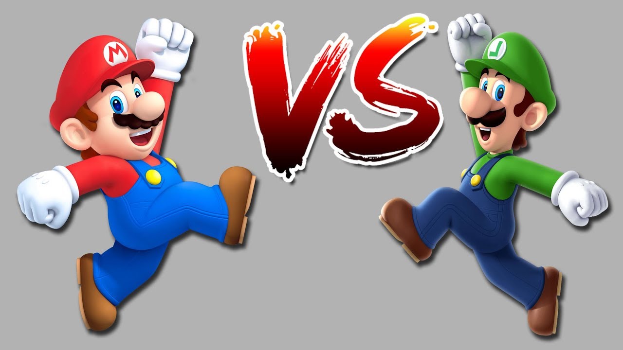 Mario vs luigi