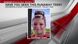 Have you seen this Richmond County runaway teenager?