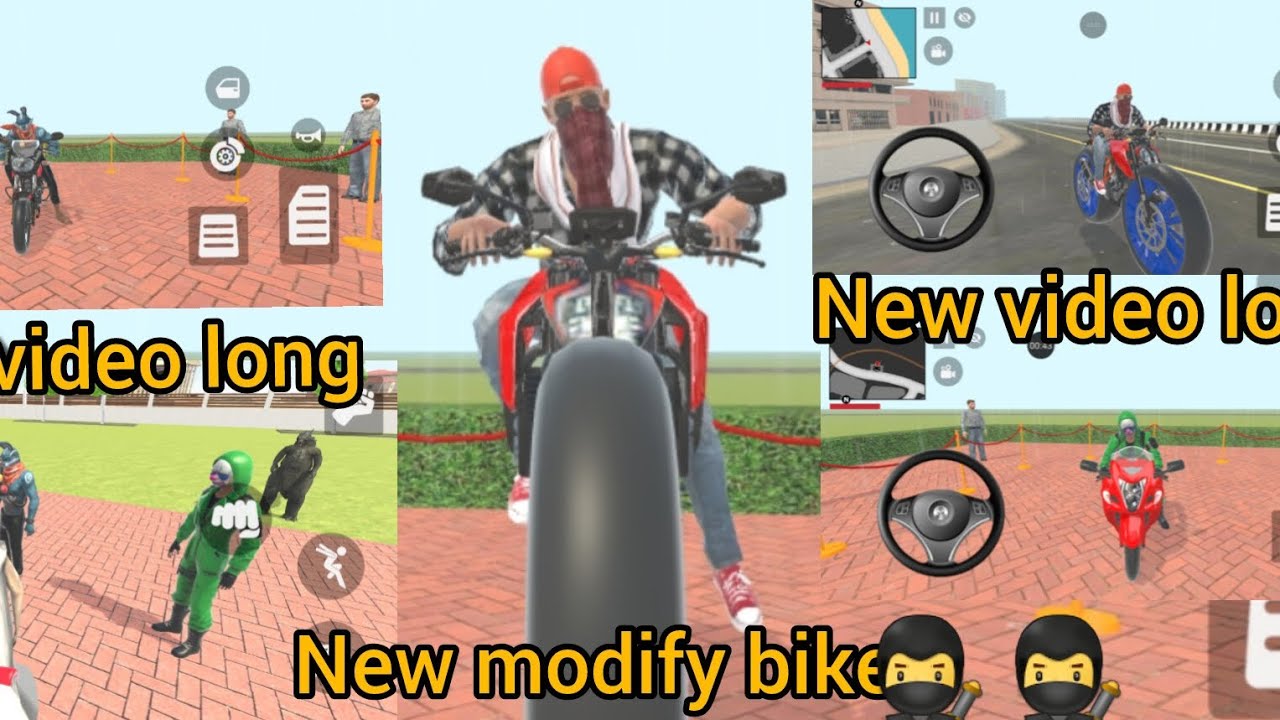 🤑New modify bike delvery indian theft aloto simulator game 