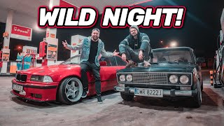 Nightride took us touge drifting in Poland…. SKETCHY!