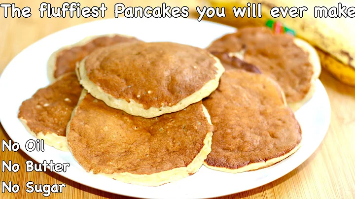 Fluffiest Pancake you will ever make | Soft and fluffy Banana Pancake Recipe