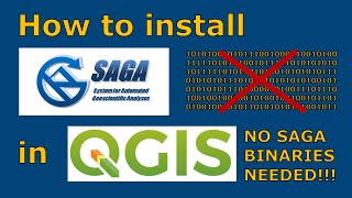how to install saga in qgis - no binaries needed