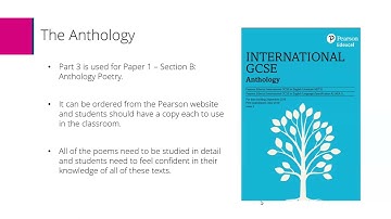 Pearson Edexcel International GCSE English Literature: Welcome to Pearson (Module 1)