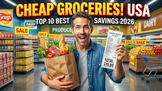 Top 10 Cheapest Grocery Stores in USA | Budget Shopping List