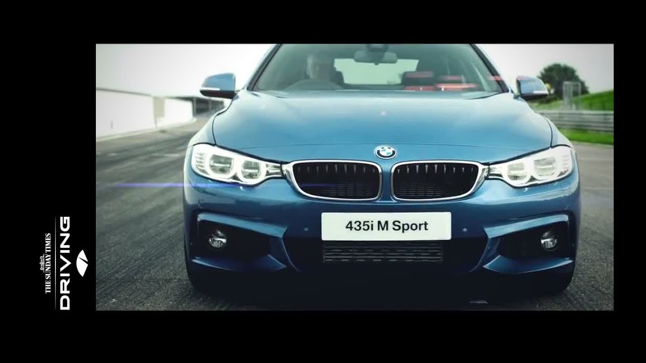 BMW 4-series coupé launch control track film