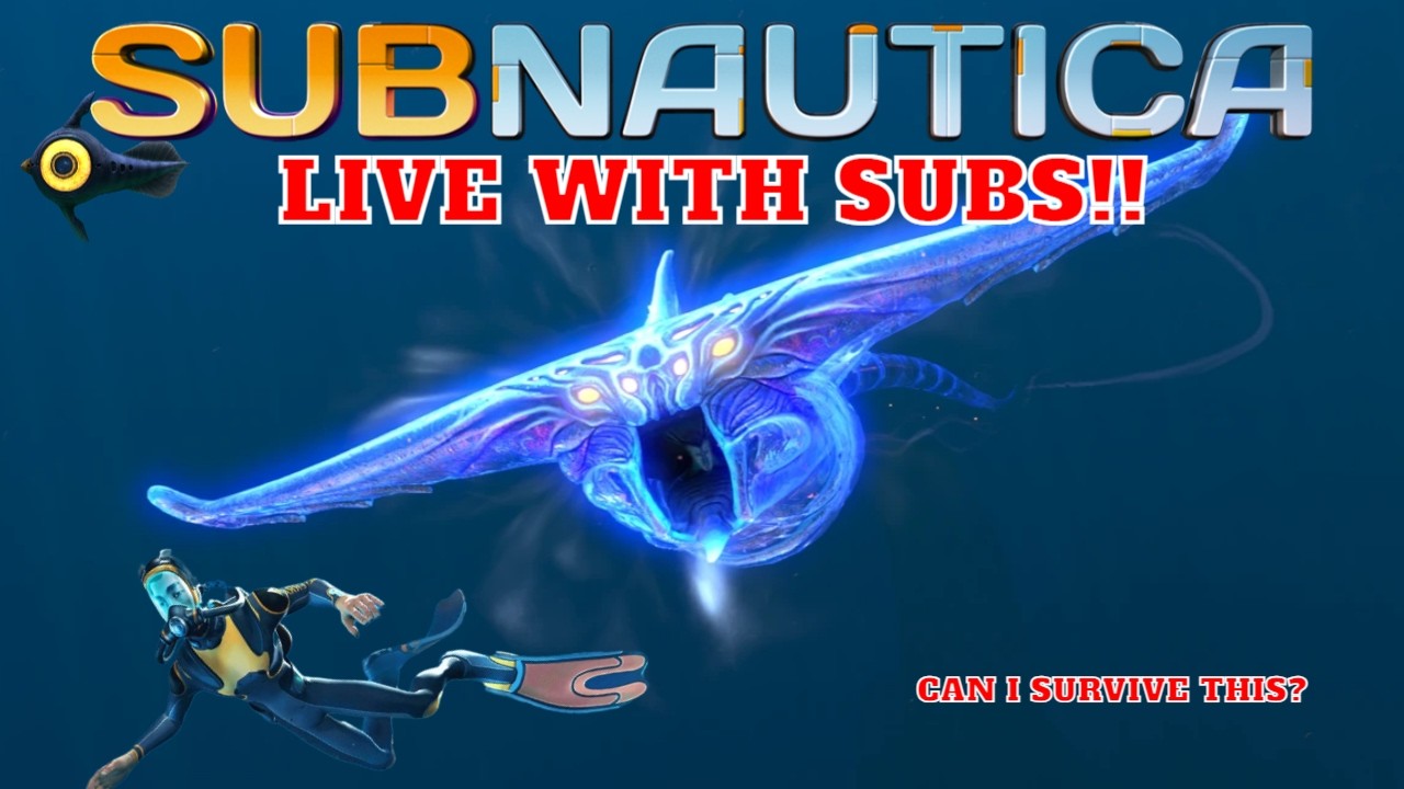🔴Subnautica LIVE With SUBS!! Deep Ocean Survival, Exploration & Chaos 🌊