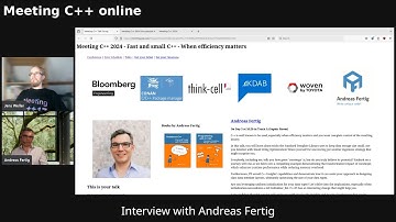 Meeting C++ 2024: Fast and Small C++ - Interview with Andreas Fertig