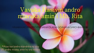 Vavaka hasivinandro miaraka amin'i Mb Rita
