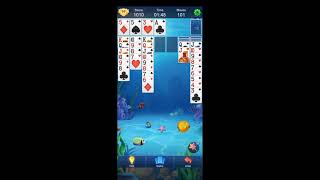 Play Classic Solitaire Card Game With Cute Fish In The Ocean! 🐳 screenshot 2