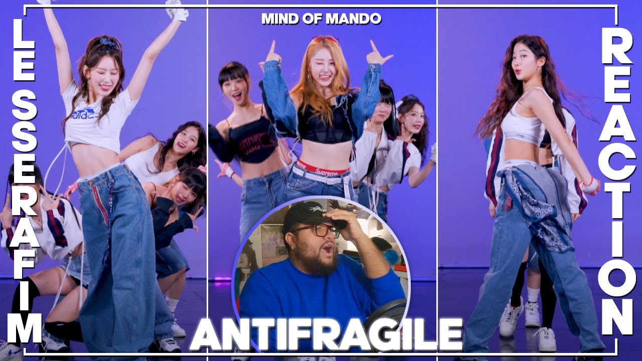 LE SSERAFIM 'ANTIFRAGILE' Relay Dance REACTION | YUNJIN IS TOO