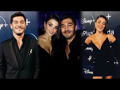 Hande Erçel & Burak Deniz in the launch of Disney Plus Turkey