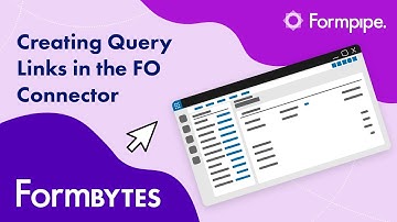 Creating Query Links in Lasernet