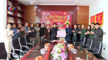 Lãnh đạo Thành phố thăm, tặng quà Tết Nguyên đán 2024