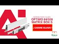 Sistema para cajón OPTIMO HAFELLE 84/500 Matrix Box s Cierre suave.