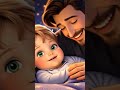 Bebek Ninnisi | Uyku Müziği 🌙 Baba Erkek Bebek- 3✨ Yıldızların Altında | 🎬 5. Bölüm #shortsvideo