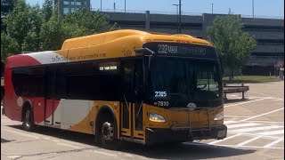 Fairfax Connector 2015 New Flyer XD35 7810 On Route 232