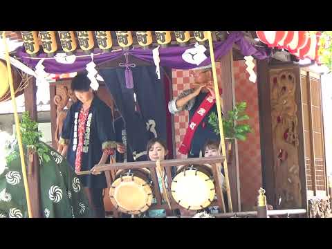 福生八雲神社例祭礼志茂囃子連(本宮)   2023