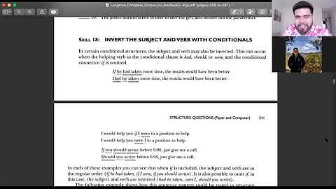 TOEFL STRUCTURE SKILL #18 Inversions With Conditionals