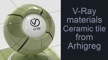 Vray materials Ceramic tiles, Vray materials Mosaic - Vray Material Library