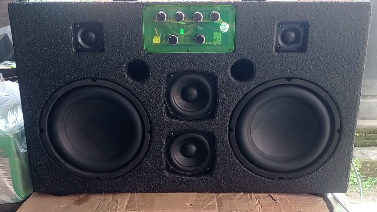 Box HiFi double Subwoofer, double middle, double high Custom 