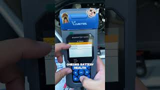 Car Won’t Start? Test Battery System in Seconds   #carrepair #batterytester #chargingsystem