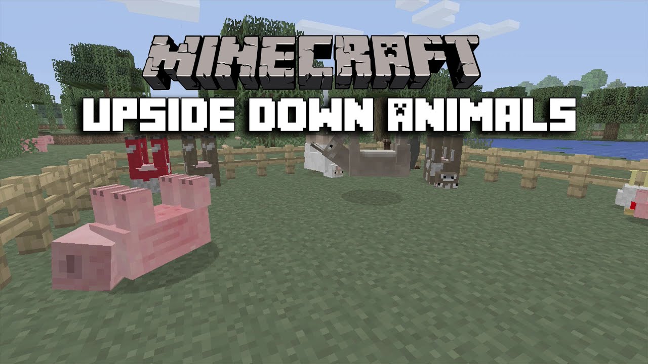 Minecraft Xbox 360/Xbox One/PS3/PS4/PS VITA Upside Down