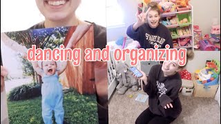 organizing my toddlers entire room | mama maddie