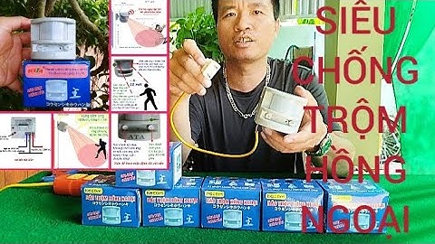 BỘ MÁY BÁO ĐỘNG CHỐNG TRỘM HỒNG NGOẠI CÒI KÊU HÚ TO GIÚP BẢO VỆ GIA ĐÌNH BẠN AN TOÀN HÀNG CHUẨN