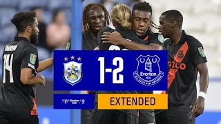 HUDDERSFIELD 1-2 EVERTON | CARABAO CUP HIGHLIGHTS | IWOBI + TOWNSEND WIN TIE FOR 10-MAN BLUES