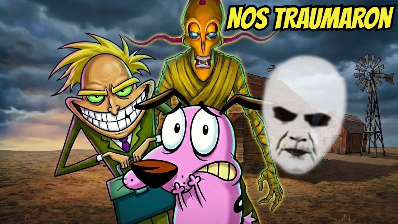 Estos son los 7 villanos más ENFERMOS y ATERRADORES de coraje el perro cobarde