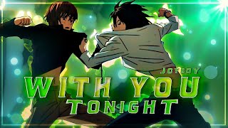 Death Note | Light and L fight | With You Tonight | [EDIT/AMV] Resimi