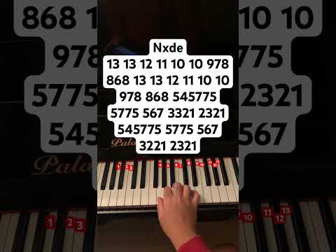 Nxde Follow My Instagram: Jessnotes123 Piano Pianotutorial Pianomusic Gidle