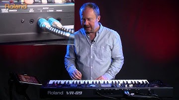 V-COMBO VR-09 Keyboard Overview Chapter 9: Song Player