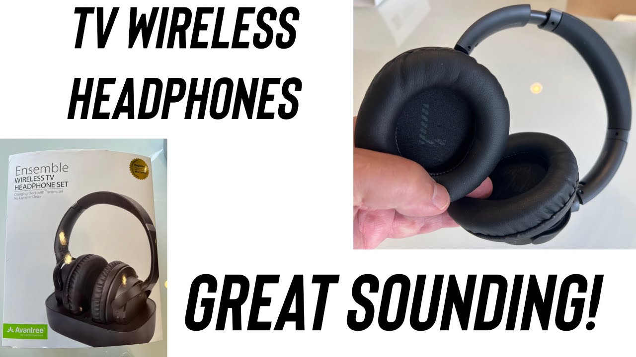 Avantree Ensemble Headphones For Watching TV, Wireless,   Link Below 
