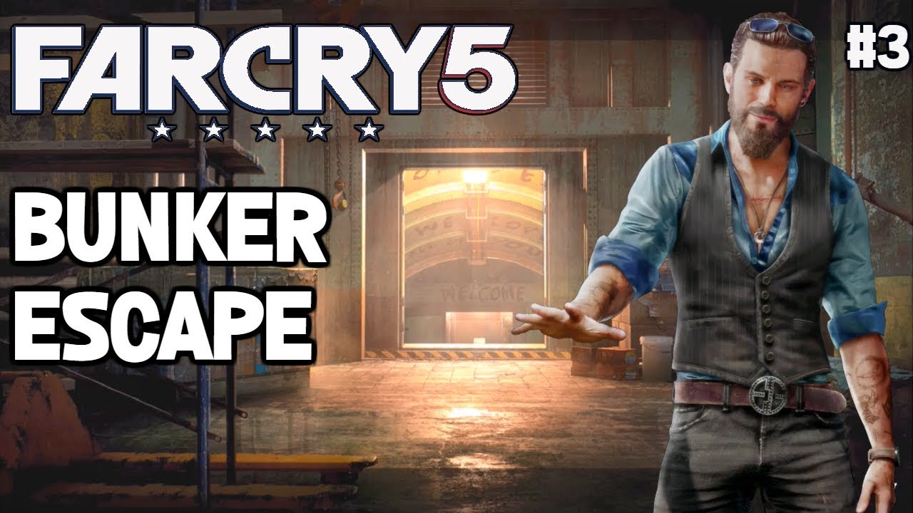 Far Cry 5 - Using Stealth To Escape John Seed's Bunker + Cult Members ...