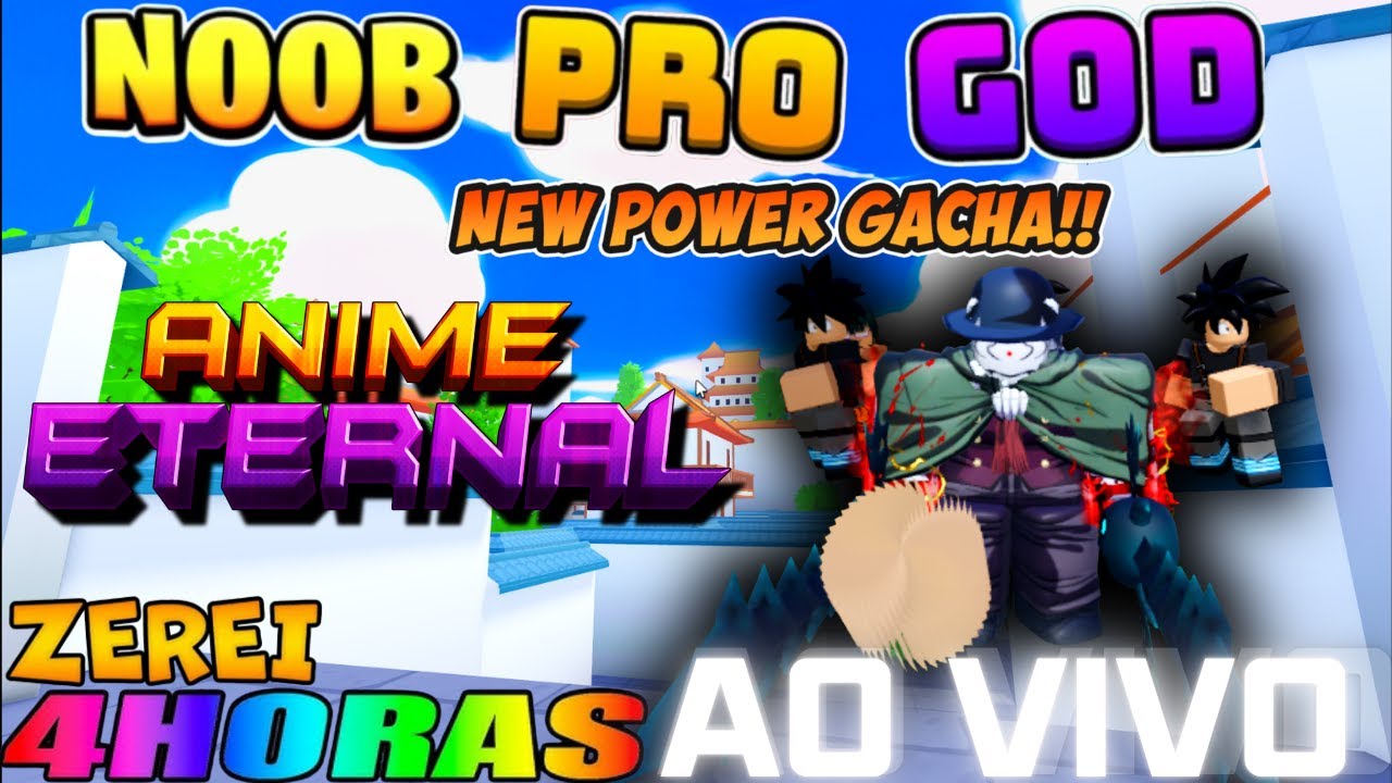 ANIME ETERNAL UPDATE 🔴 FULL SORTEIO GAMEPASS LIVE ROBLOX SIMULATOR RESENHA DICAS 📢 